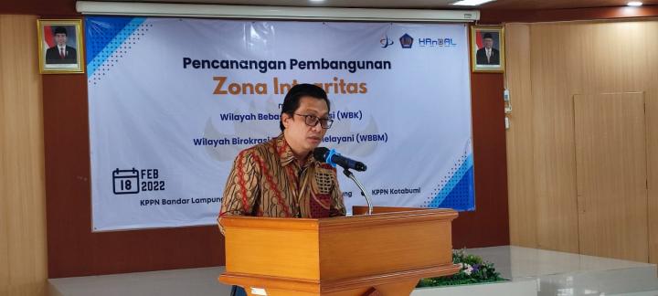 Siap Raih Predikat WBK, KaKanwil DJPb Lampung: Tegur Kami Apabila Melenceng dari Rel