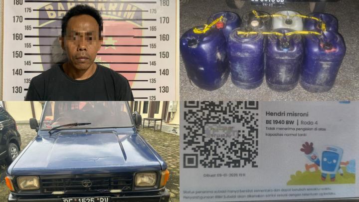 Rumah Warga di Pringsewu Digerebek, Polisi Temukan Puluhan Jerigen Pertalite dan Barcode Mypertamina