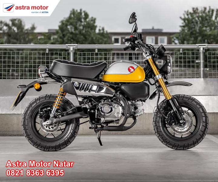 Motor Unik Honda Monkey Tampil Semakin Bergaya