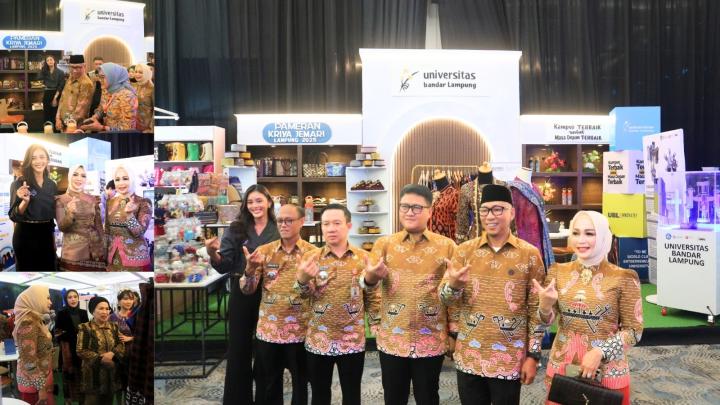 Hadir di Kriya Jemari Lampung 2025, UBL Tegaskan Komitmen Dukung Ekonomi Kreatif dan UMKM   