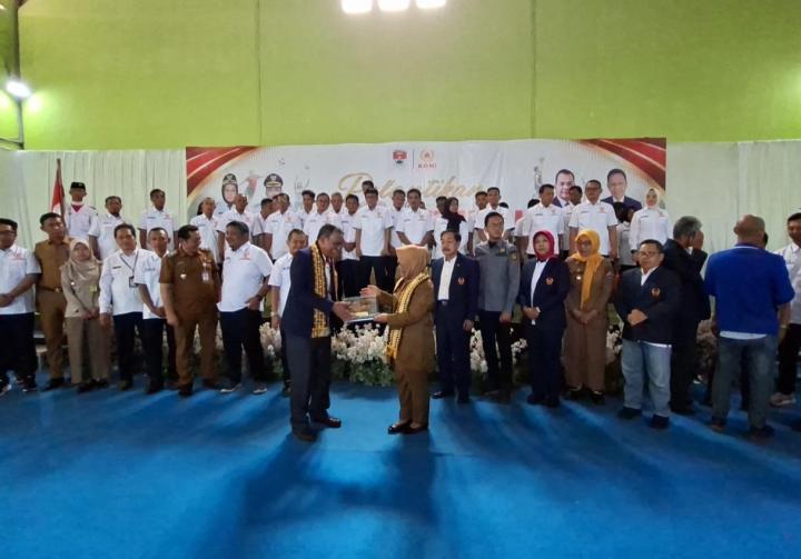 KONI Mesuji Resmi Dilantik, Fokus Pembinaan Atlet Usia Dini dan Target Prestasi di Porprov 2026