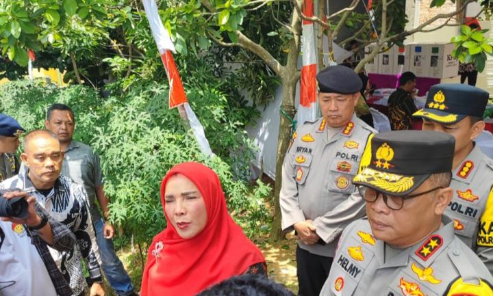 PSU TPS 19 Way Kandis, Ditinjau Langsung Oleh Kapolda, Kapolres dan Wali Kota