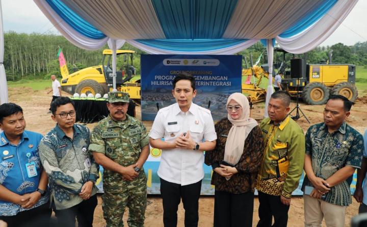 Groundbreaking Hilirisasi Peternakan Ayam Terintegrasi Dimulai, Lampung Selatan Bidik Peran Strategis Nasional