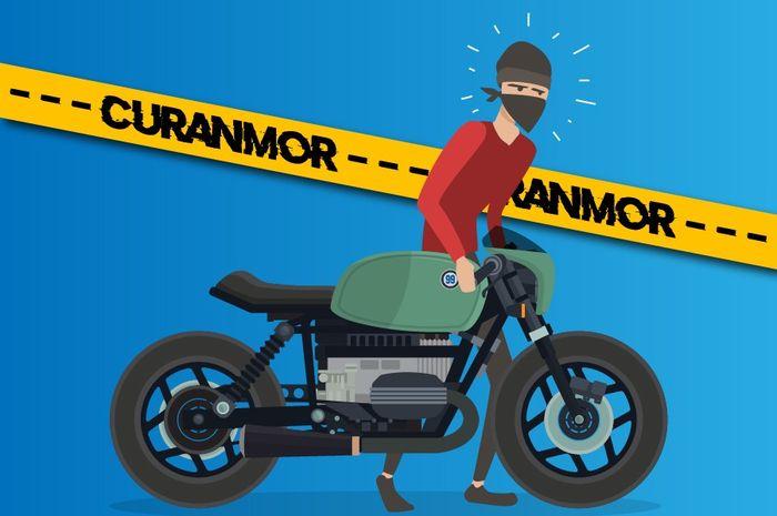 Lagi Lagi Terjadi Aksi Curanmor, Empat Pelaku Berhasil Mengasak Motor Honda CRF