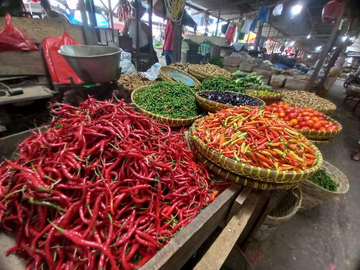 Harga Cabai-Bawang Kota Bandar Lampung Terpantau TurunÂ 