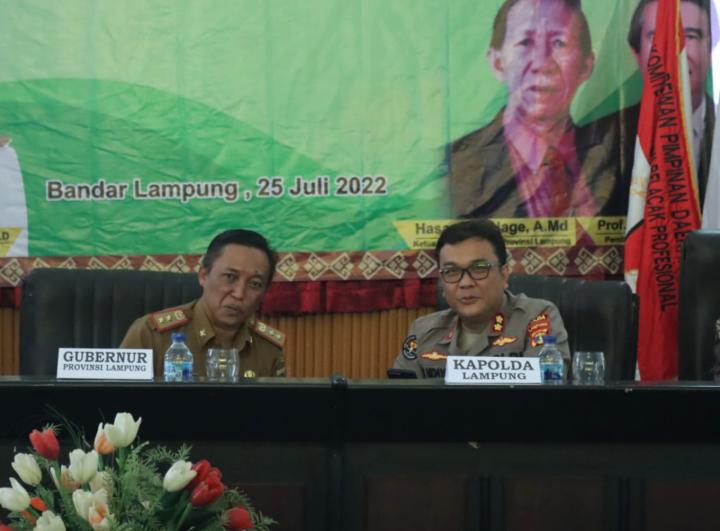 Wakili Gubernur, Kadis kominfo Provinsi Lampung : Diklat Jurnalistik Salah Satu Upaya Meningkatkan Sumber Daya Manusia Dalam Dunia Pers