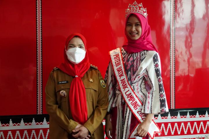 Atifah Khanza Siap Berkompetisi Dalam Pemilihan Puteri Batik Cilik Indonesia 2022