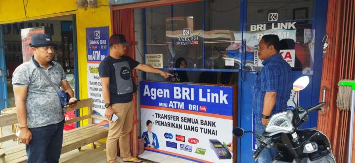 Kios BRI Link di Natar Disatroni Maling, Uang Tunai Rp13 juta RaibÂ 