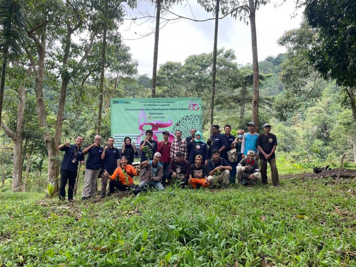 KTH Sukawera Apresiasi ANTARA Lampung Ikut Lestarikan Hutan