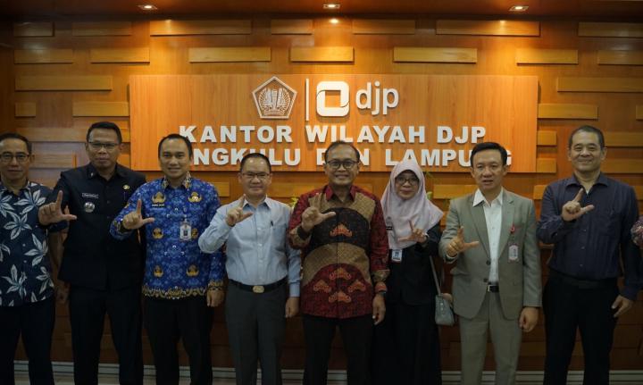 Bahas DBH hingga PBB, DJP dan Pemprov Lampung Perkuat Koordinasi