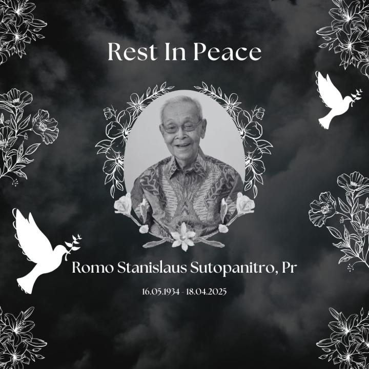 Romo Letkol (Purn) Stanislaus Sutopanitro Berpulang pada Hari Jumat Agung