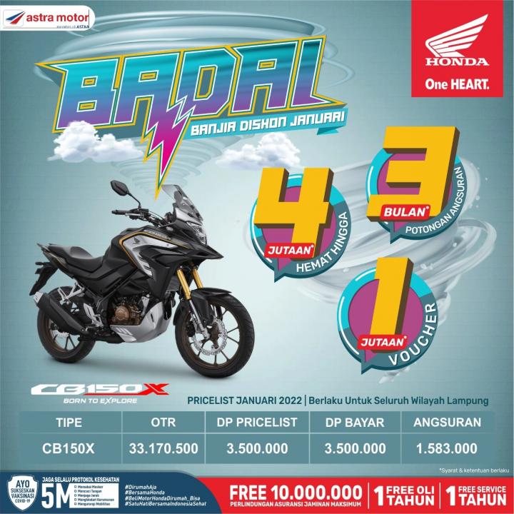 Full Digital Panelmeter, Honda CB150X Punya Fitur Canggih
