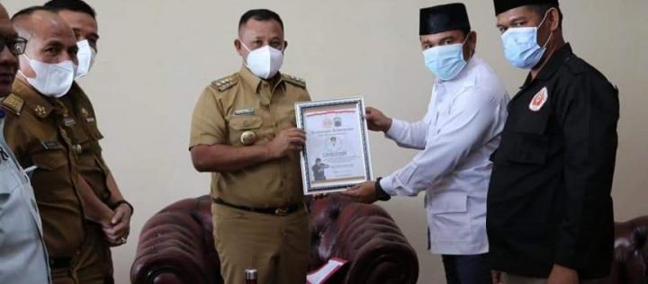 Bupati Lampung Selatan Audiensi Bersama IPSI, ASIAFI, PSSI Dan Harapan Bangsa Institut