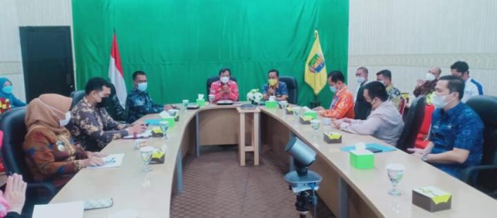 Bahas Pemanfaatan TIK, Kadis Kominfo Lamsel Ikuti Rakor Bersama Diskominfotik Provinsi Lampung