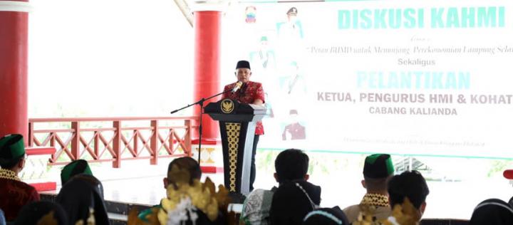 Buka Diskusi KAHMI, Nanang Minta Pemuda Sumbang Gagasan Untuk Kemajuan Daerah