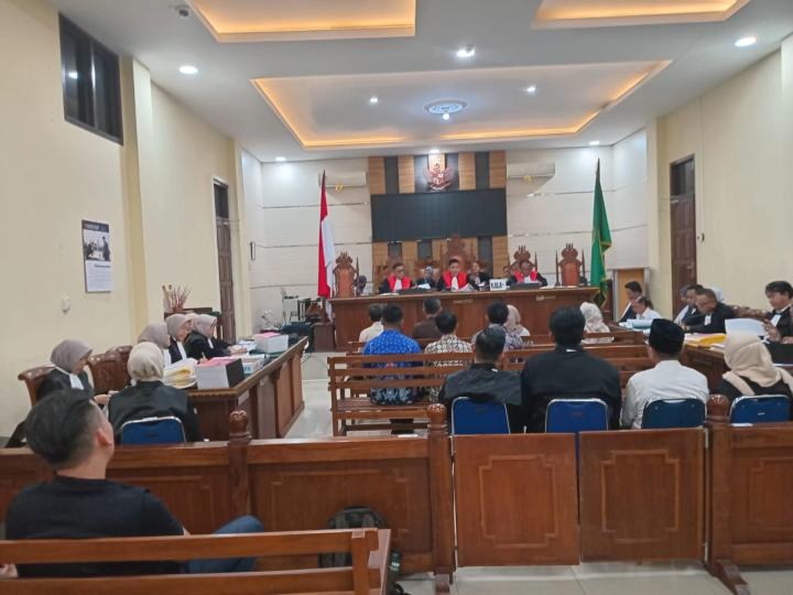 Kuasa Hukum Terdakwa Sebut Dakwaan JPU Gunakan Aturan Yang Sudah Dicabut 