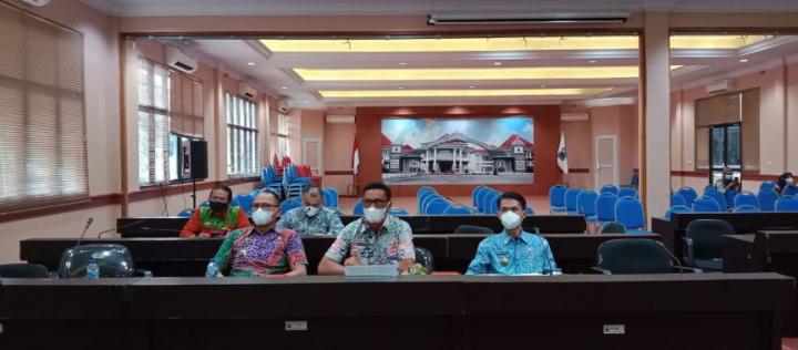 Pemkab Lampung Selatan bersama Pemerintah Provinsi dan Kabupaten/Kota di Lampung Matangkan Pendataan Anak Yatim/Piatu Terdampak Covid-19