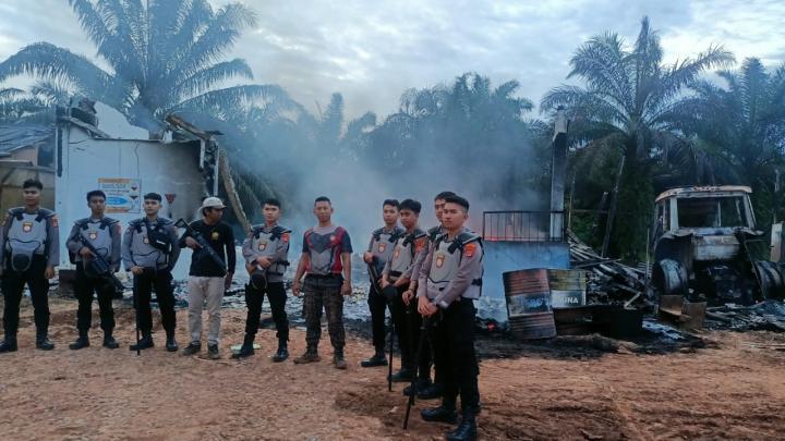 Aksi Pembakaran di PT AKG Bahuga oleh Sekelompok Massa, Polda Lampung Pastikan Situasi di Lokasi Kondusif