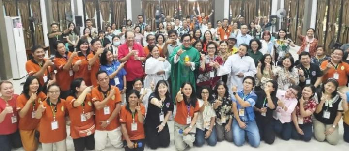 BPKPKK Keuskupan Tanjung Karang Gelar  Seminar  Karunia Roh Kudus