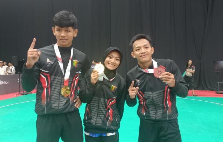 Dua Pesilat Lampung Dipanggil Pelatnas, Siap Perkuat Timnas Pencak Silat Indonesia