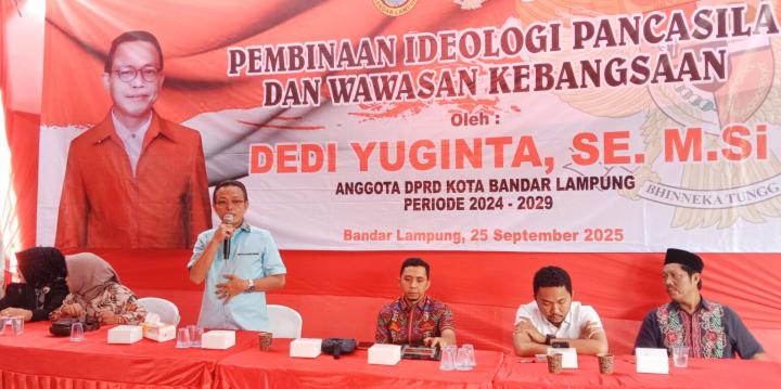 Anggota DPRD Fraksi PDI-P Sosialisasi PIP-WK: Implementasi Nilai Pancasila Diwujudkan dalam Menjaga Persatuan dan Gotong-royong