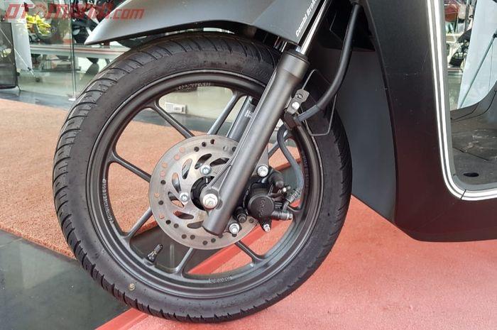 Alasan Rem Cakram Depan Motor Matic Ada di Sebelah Kiri