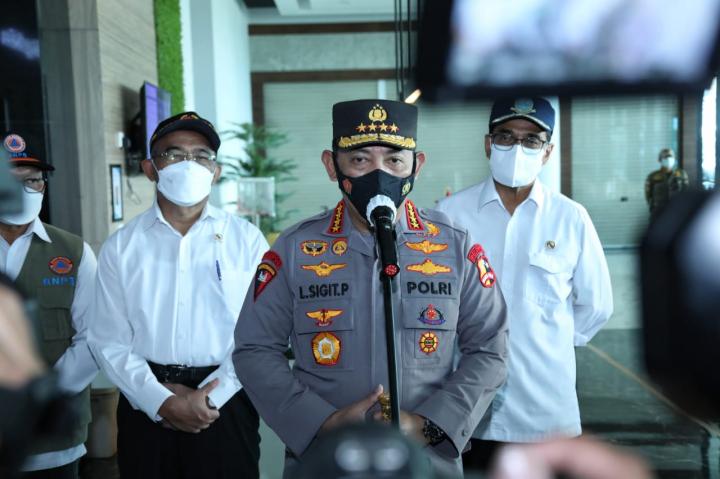 3 Menteri dan Kapolri Tinjau Pelabuhan Merak-Pelabuhan Bakauheni