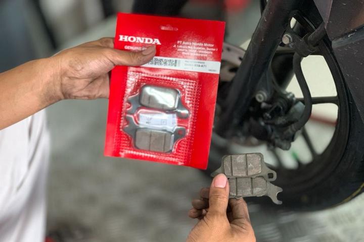 Honda Motor Tingkatkan Kualitas Kampas Rem Asli untuk Motor Harian