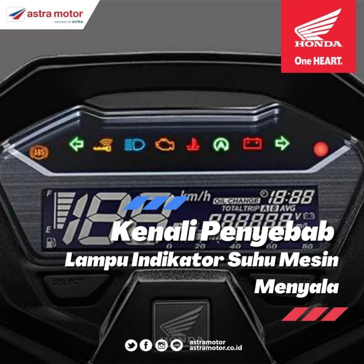 Penyebab Lampu Indikator Suhu Mesin Menyala