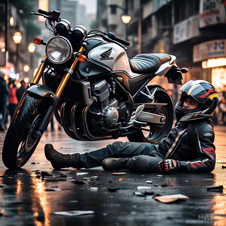 Tips Aman Hindari Kecelakaan Motor