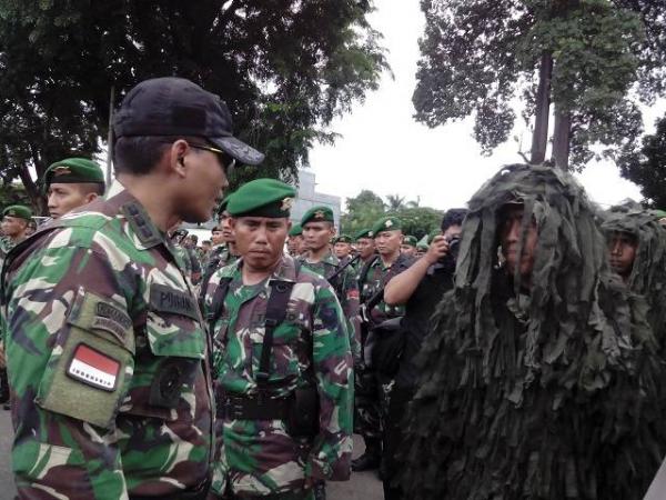 Wow Pakaian Sniper Lampung Ini Hasil Jahitan Istri