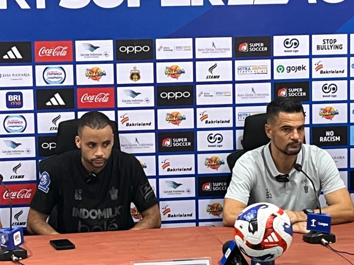 Pelatih Persita Akui Sulit Bermain di Tengah Angin Kencang dan Lapangan Kurang Ideal