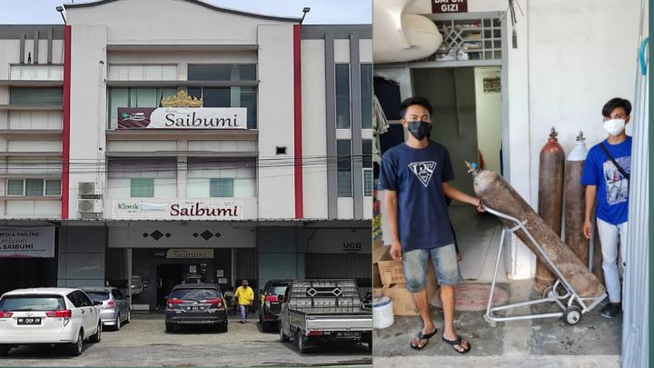 Klinik Pratama Saibumi Bagikan Oksigen Gratis Untuk Pasien Isoman