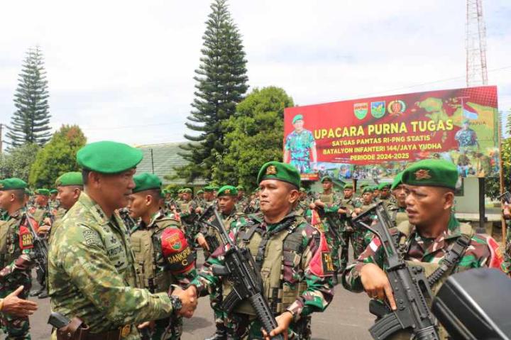 Pimpin Upacara Purna Tugas, Ini Pesan Pangdam XXI/Raden Inten