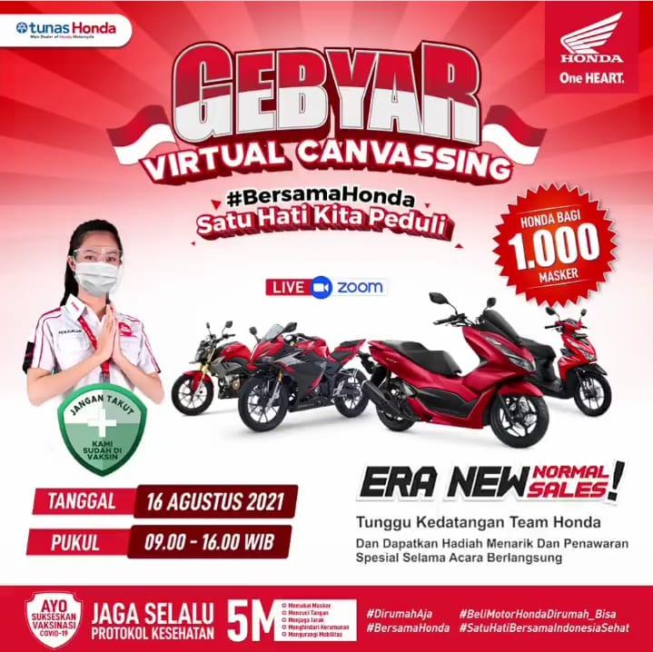 Gebyar Virtual Canvasing Bersama Seluruh Dealer se-Lampung