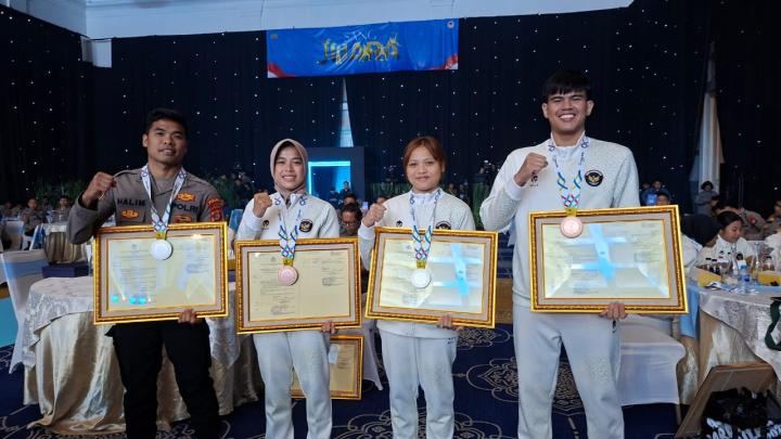 Prestasi SEA Games, Empat Atlet Lampung Dapat Penghargaan dan Rekrutmen Polri