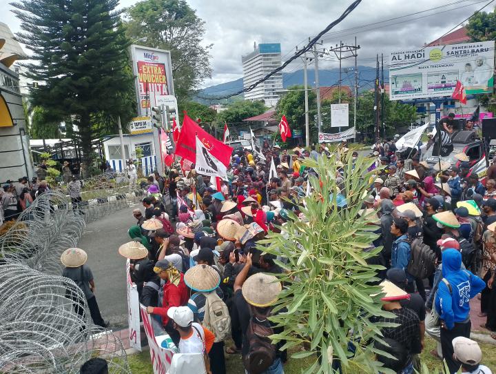 Masyarakat Petani Penggarap Lahan Kota Baru Minta SK Gubernur Tentang Sewa Dicabut