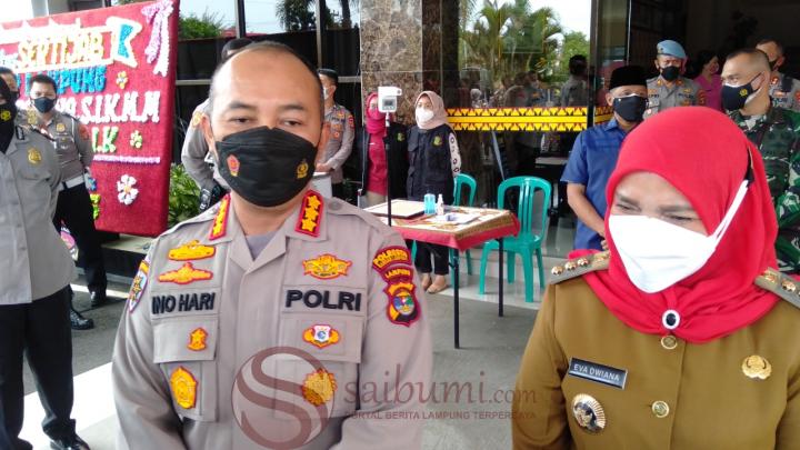 Resmi jadi Kapolresta Bandar Lampung, Kombes Pol Ino Harianto: Janji Bandar Lampung Akan Aman dan Bebas Kriminalitas