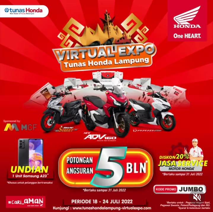 Honda Virtual Expo Tunas Honda Lampung Dari Tunas Honda Dan NSS Kedaton