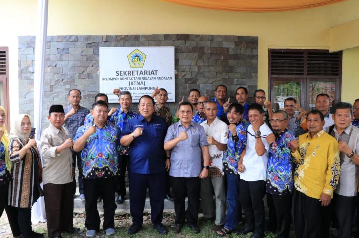 Hadiri Rembug Madya KTNA Provinsi Lampung, Gubernur Arinal Dorong Semangat Tingkatkan Pendapatan Petani