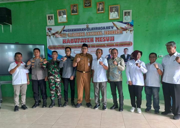 Kepengurusan Baru KONI Mesuji Diharapkan Dongkrak Prestasi Olahraga Daerah
