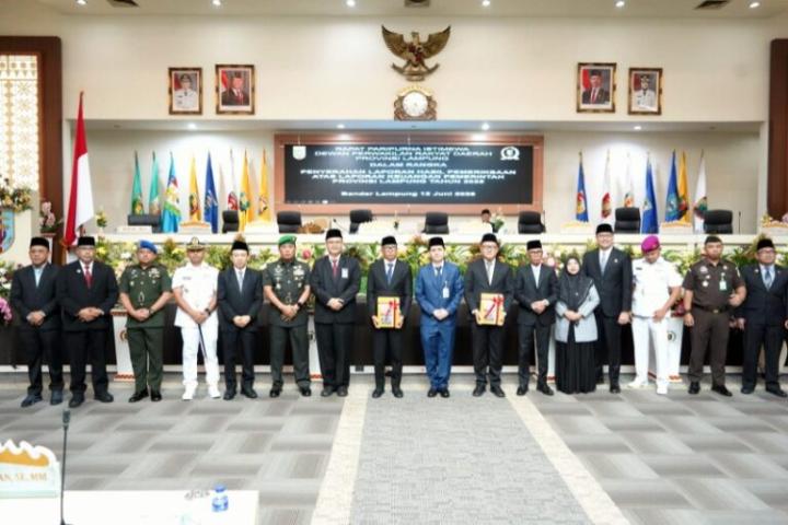 Pemprov Lampung Pertahankan WTP 12 Kali Berturut-turut, Gubernur: Bukti Komitmen Tata Kelola Keuangan yang Akuntabel
