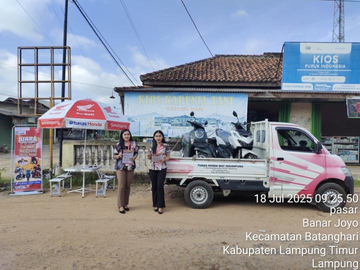 TDM Sekampung Lakukan Kanvasing Ke Pasar 