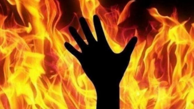 Tidak Terima Ikan Pesanannya Dibeli Orang, JA Nekat Bakar Teman Sendiri
