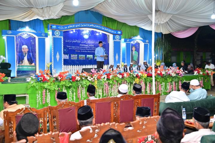 Hadiri Pelepasan Santri Al Ishlah Natar, Radityo Egi Dorong Generasi Muda Yang Berakhlak dan Adaptif