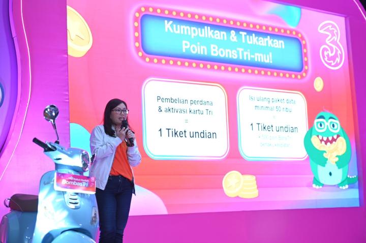 Ribuan Hadiah Menanti! Tri Kembali Gelar Kebut Hadiah BombasTri, Serbu Hadiahnya, Double Kesempatannya