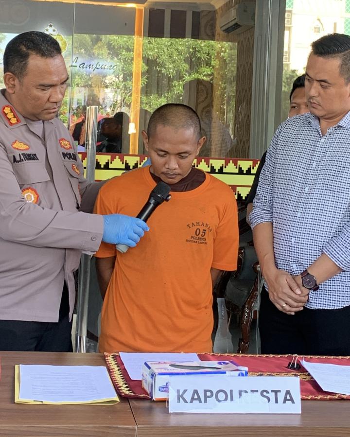 Embat Sepupu dari Istri, Pelaku Persetubuhan Terhadap Anak Dibawah Umur Ditangkap