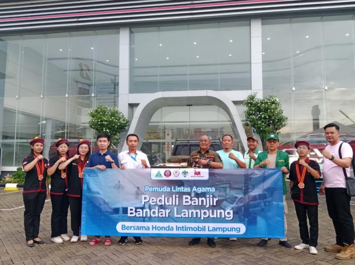 Semangat PMKRI dan Pemuda Lintas Agama Peduli Korban Banjir di Bandar Lampung