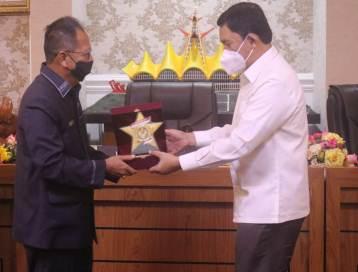 Ketua DPRD Mingrum Gumay Terima Kunjungan Tim PKDN Polri