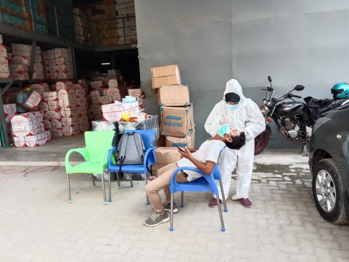 Klinik Saibumi Lakukan Tracking ke Perusahaan Swasta di Bandarlampung 